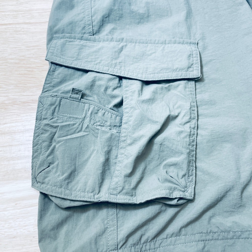 REI Sahara Convertible Cargo Hiking Pants Mens XL-30L Tan Nylon Zip Off Shorts - Picture 3 of 11